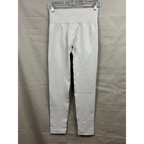 Halara Gray Seamless Flow High Waisted Ruched Yoga Leggings, Size L - Picture 6 of 6